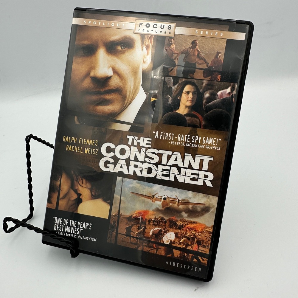 The Constant Gardener Widescreen DVD Movie Ralph Fiennes Rachel Weisz Thriller